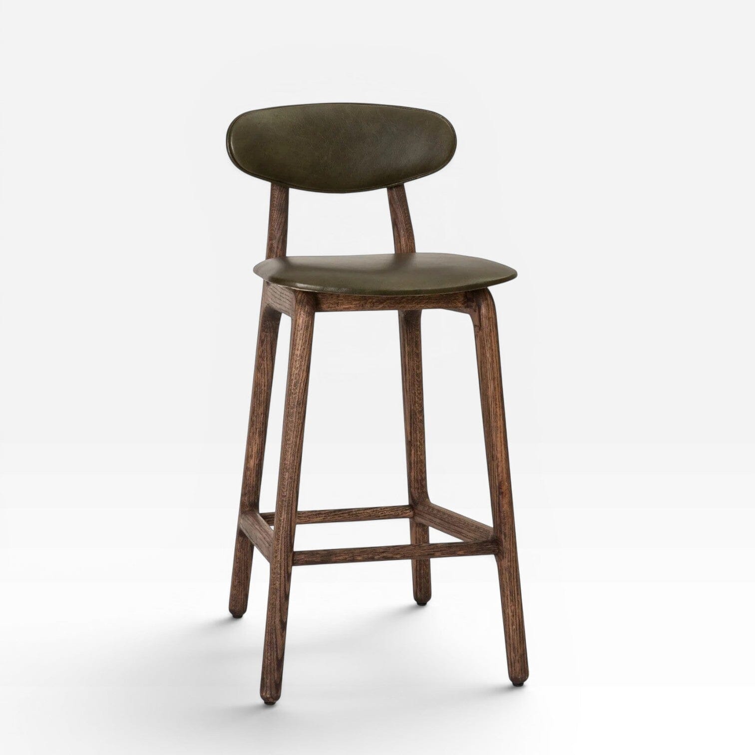 Classic Upholstered Bar Stool - Comfort, Durability & Style