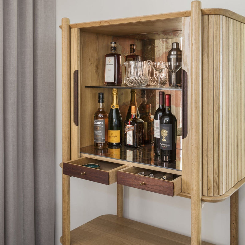 Tambour Drinks Cabinet storage cabinet Houtlander