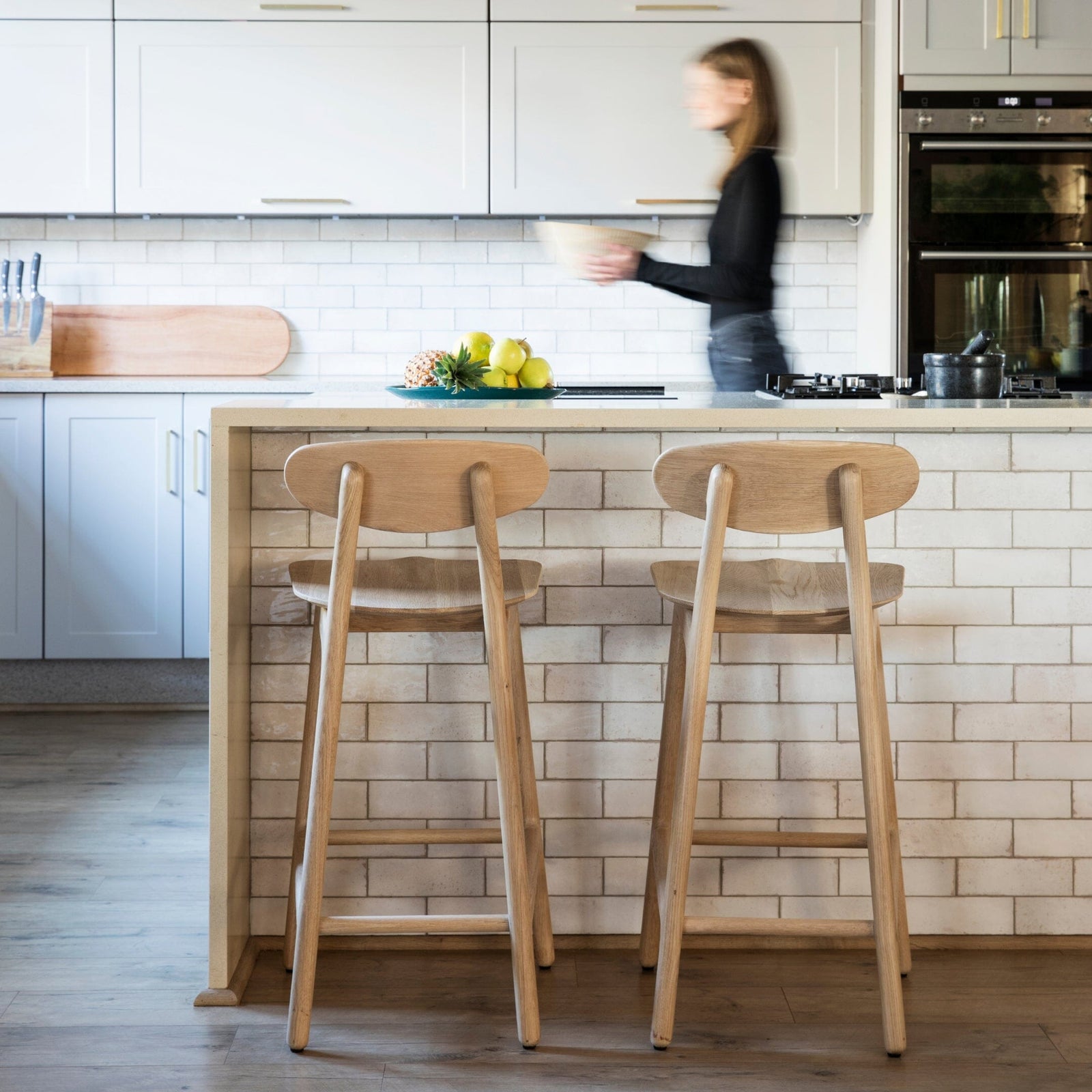 Classic Kitchen Stool Wooden