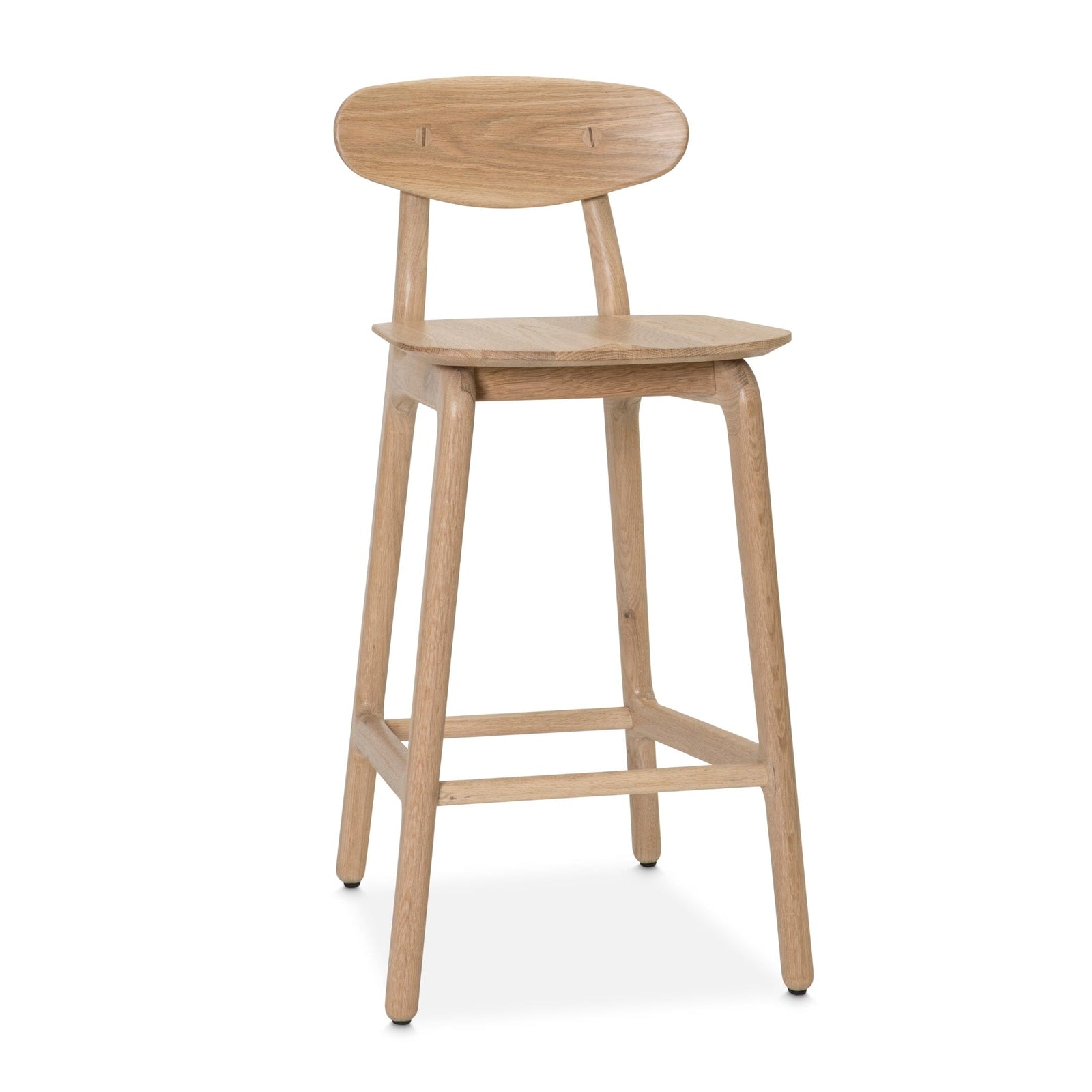 Classic Wooden Kitchen Stool - Timeless Design